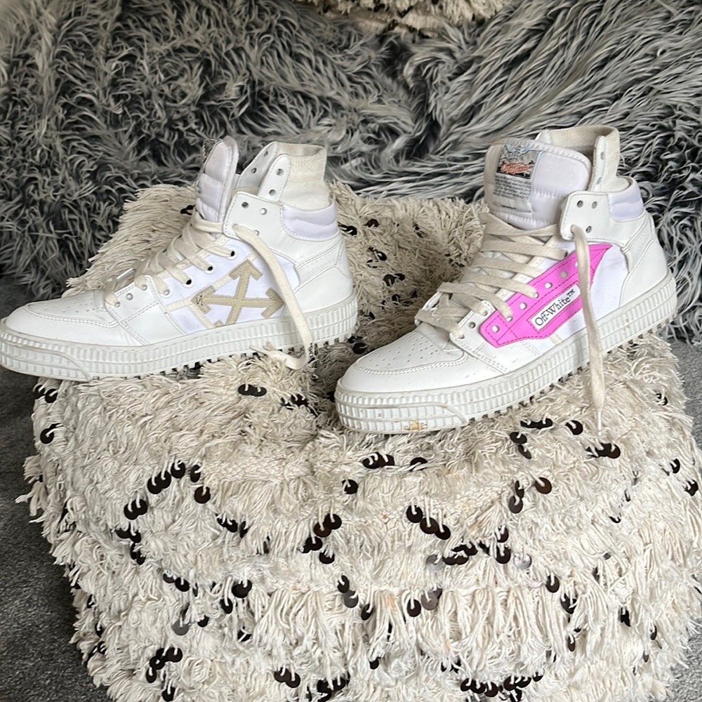 White sneakers